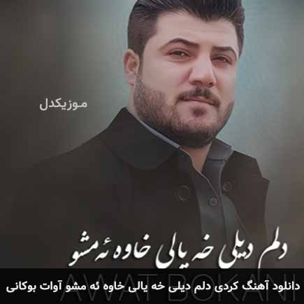آهنگ آوات بوکانی دلم دیلی خه یالی خاوه