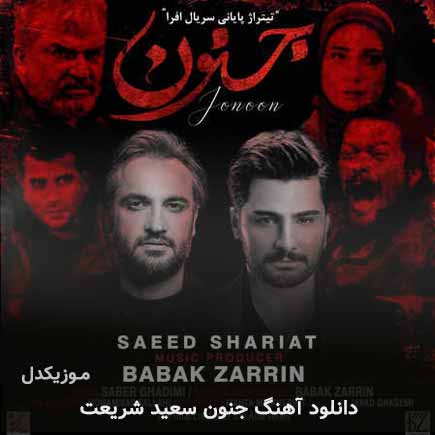 آهنگ سعید شریعت جنون