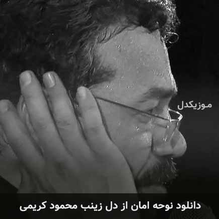آهنگ محمود کریمی امان از دل زینب