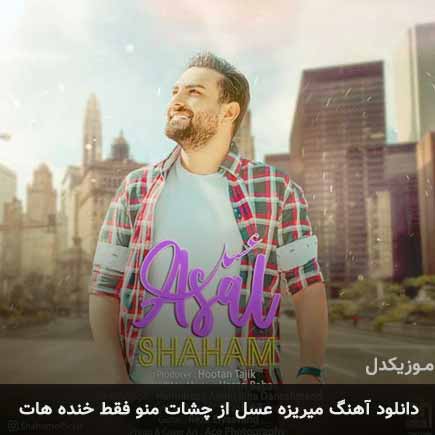 آهنگ شهام میریزه عسل از چشات منو فقط خنده
