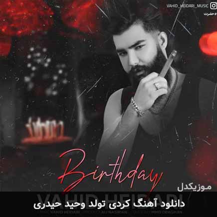 آهنگ وحید حیدری تولد