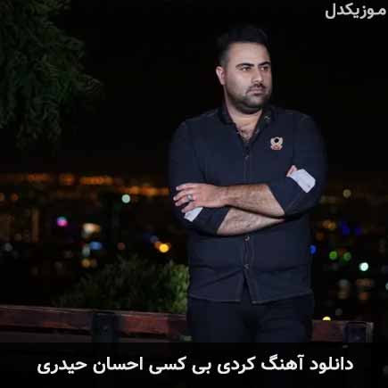 آهنگ احسان حیدری بی کسی