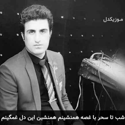 آهنگ محسن لرستانی شب تا سحر با غصه همنشینم همنشین این دل غمگینم