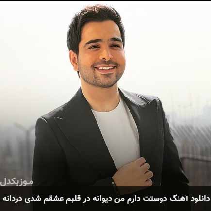 آهنگ فرزاد فرخ دوستت دارم من دیوانه در قلبم عشقم شدی دردانه