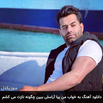 آهنگ رضا بهرام به خواب من بیا آرامش ببین چگونه نازت میکشم