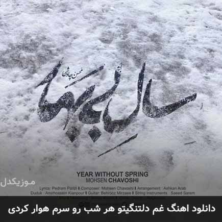 آهنگ محسن چاوشی غم دلتنگیتو هر