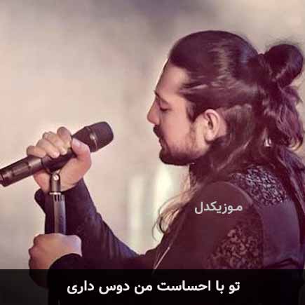 آهنگ امیرعباس گلاب تو با احساست منو دوس داری