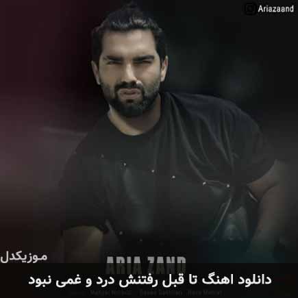 آهنگ آریا زند تا قبل رفتنش درد و غمی