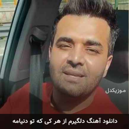 آهنگ میثم ابراهیمی دلگیرم از هر کی که تو دنیامه