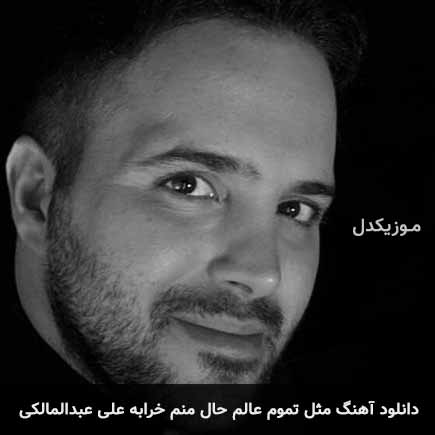 آهنگ علی عبدالمالکی مثل تموم عالم